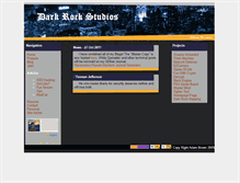 Tablet Screenshot of darkrockstudios.com